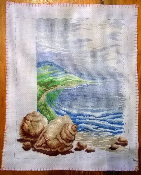 Работа «3-я часть триптиха Звуки моря»