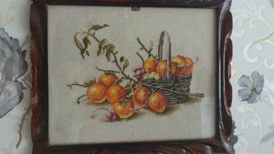 Работа «Корзина с фруктами»