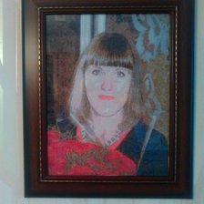 Работа «Портрет невестки Иришки»