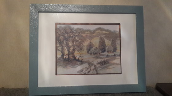 Работа «Зима»