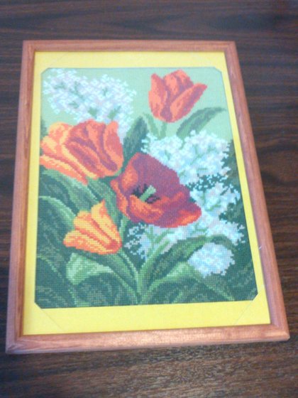 Работа «Тюльпаны»