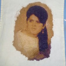 Работа «Mi mamy en bordado»