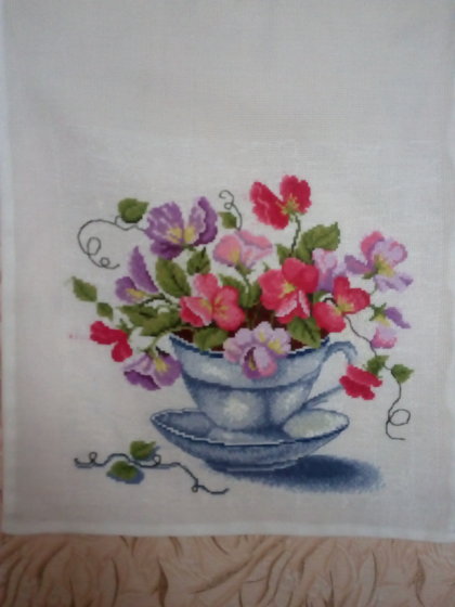 Работа «Душистый горошек»