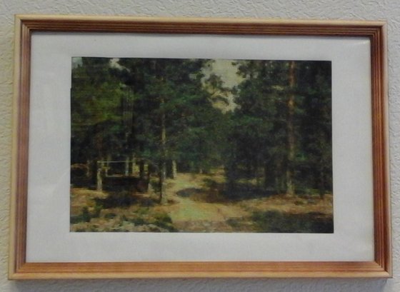 Работа «Шишкин "Сестрорецкий бор"»