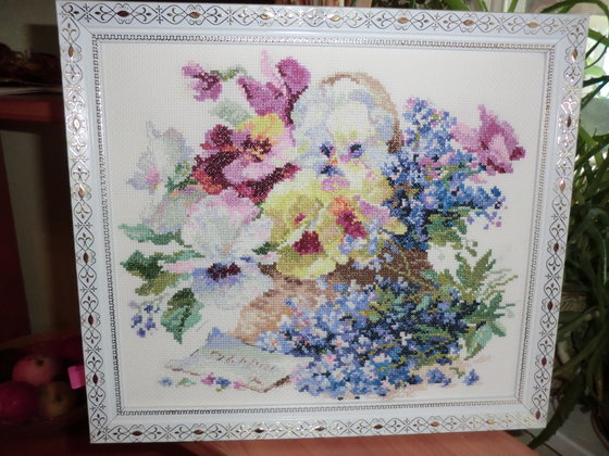 Работа «опять незабудки»