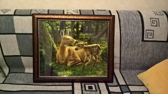 Работа «"С мамой"»