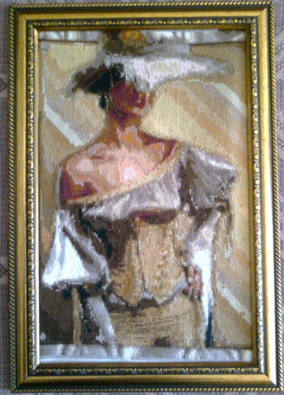 Работа «Девушка»