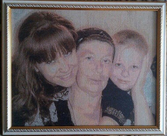 Работа «подарок маме»