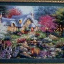 Работа «Акварельный домик.»