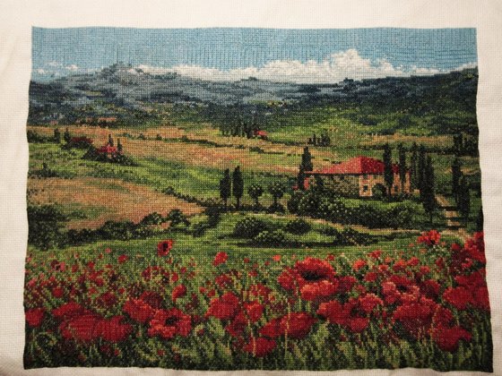 Работа «Опять маки)»