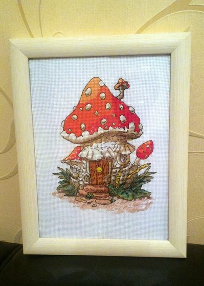 Работа «Гриб мухомор»