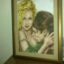 Работа «Влюблённые»