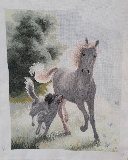 Работа «Друзья на прогулке»