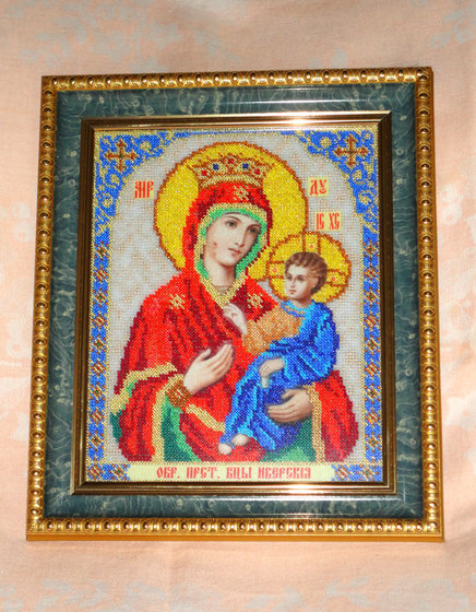 Работа «Иверская Богородица»