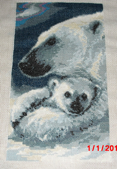 Работа «Белые медведи»