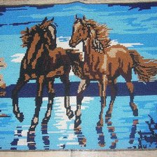 Работа «Лошади»