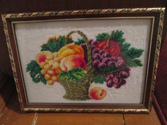 Работа «Корзина с фруктами»