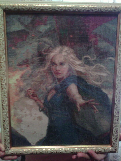 Работа «Игра престолов Дейенерис Таргариен»