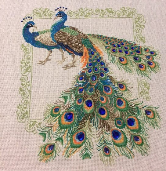 Работа «павлины»