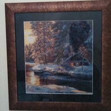 Работа «зимовий вечір»