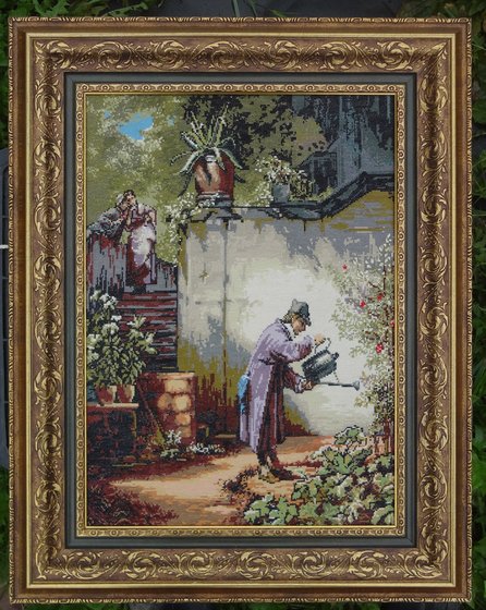 Работа «садовник в раме»