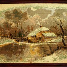 Работа «Домик у реки»