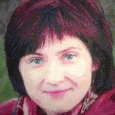 Работа «красная женщина»