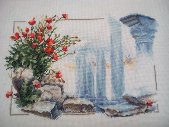 Работа «Древний храм (серия Маки Херсонеса)»