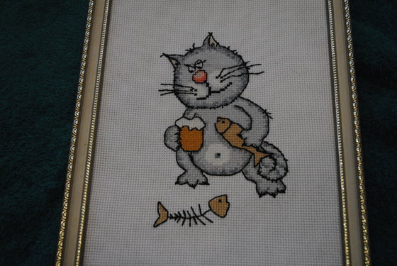 Работа «Второй кот с таранкой»