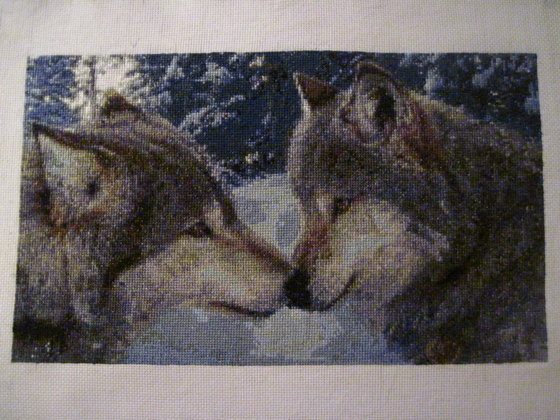 Работа «влюбленные»