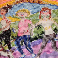 Работа «Милой сестренке в подарок!Веселая серия про подруг !»