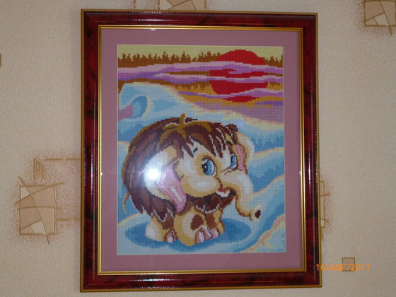 Работа «Мамонтенок»