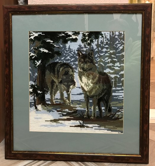 Работа «В зимнем лесу»