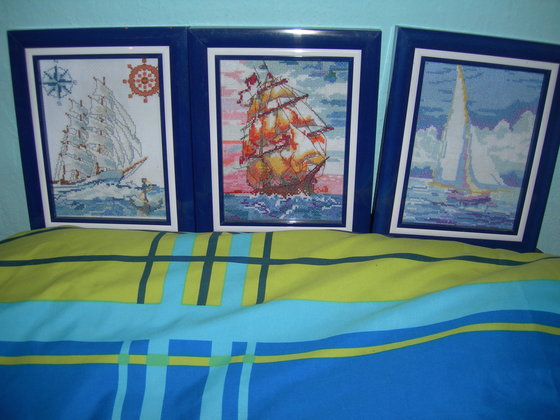 Работа «Корабли для сына !»