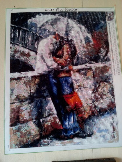 Работа «Алмазная вышивка»