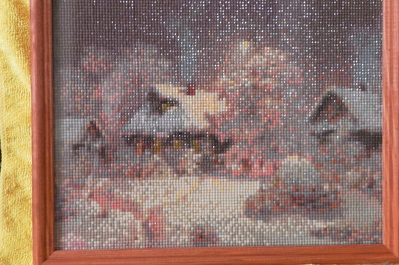 Работа «алмазная мозаика»