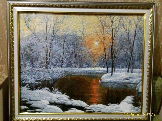 Работа «хрустальная зима»