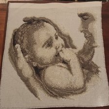 Работа «Daddy and baby»