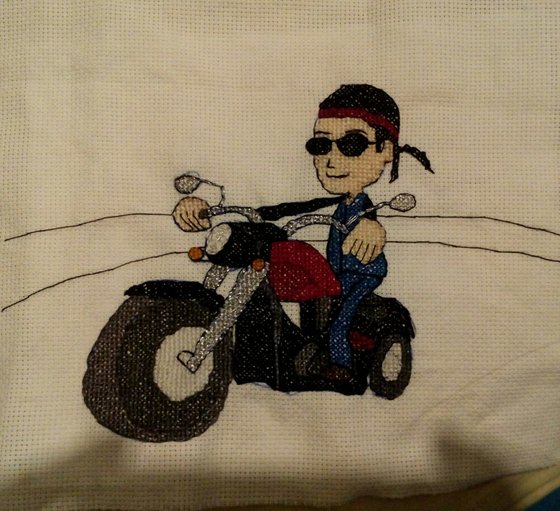 Работа «Motociclista»