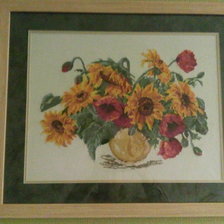 Работа «Подсолнухи и маки_2»