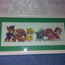 Работа «Щенячий патруль»