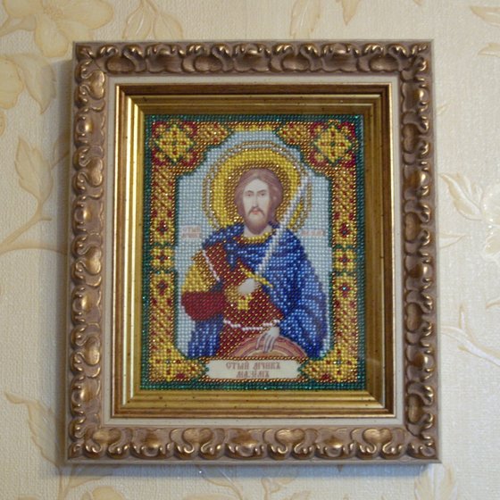 Работа «Св.Максим (бисер)»