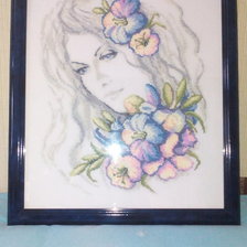 Работа «Девушка.»