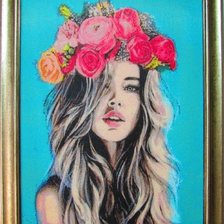 Работа «Дева (бисер)»