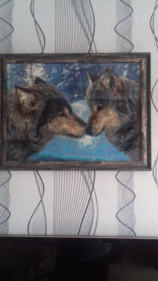 Работа «Только из багетки. Бисер»