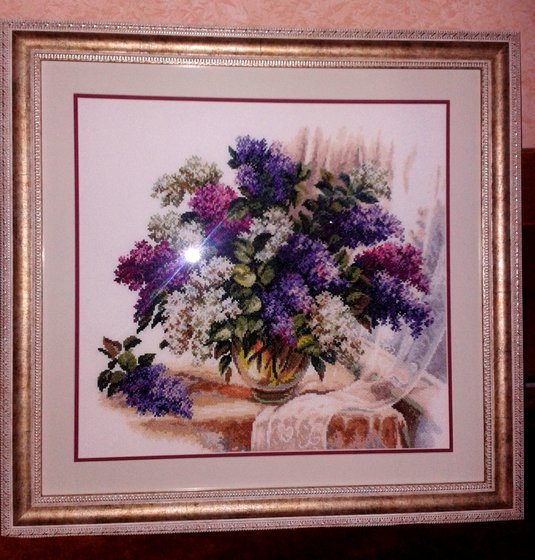 Работа «Аромат сирени»