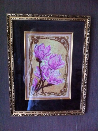 Работа «Прекрасные магнолии»