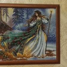 Работа «Зимняя фея»