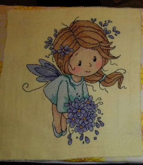 Работа «фея в голубом»