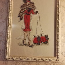 Работа «Дама с собачкой (1)»